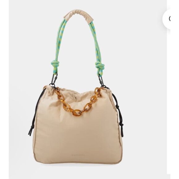 Rotunda Sant Hobo Bag Beige - Picture 5 of 6